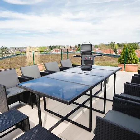 Design Penthouse - 4sz - 2baeder - Whirlpool - 2 Parkplaetze - Dachterrasse Apartamento *